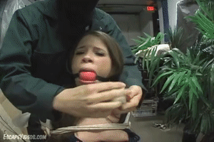 www.escapevideos.com - Autumn Bound Ball Gagged 2 thumbnail